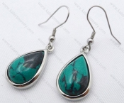 Stainless Steel Stone Earrings