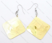 Stainless Steel Cutting  Earrings