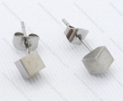 Stainless Steel Cutting Earrings