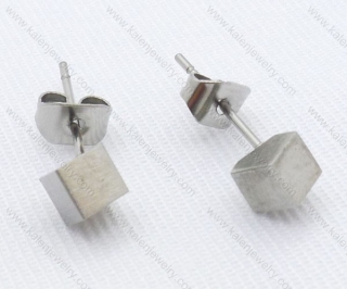 Stainless Steel Cutting Earrings