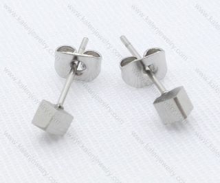 Stainless Steel Cutting Earrings