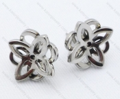 Stainless Steel Cutting Earrings