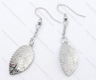 Stainless Steel Cutting Earrings