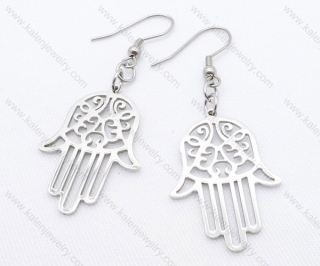 Stainless Steel Cutting Earrings