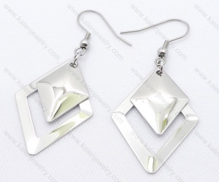 Stainless Steel Cutting Earrings