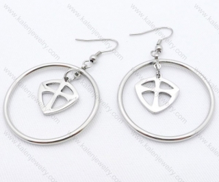 Stainless Steel Cutting Earrings