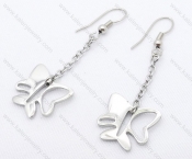 Stainless Steel Cutting Earrings