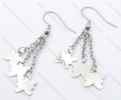 Stainless Steel Butterflies Earrings