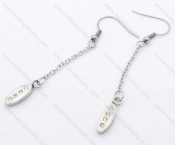 Stainless Steel Cutting Earrings