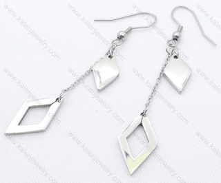 Stainless Steel Cutting Earrings