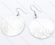 Stainless Steel Cutting Earrings