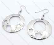 Stainless Steel Cutting Earrings