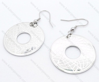 Stainless Steel Cutting Earrings