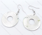 Stainless Steel Cutting Earrings