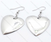 Stainless Steel Heart Earrings