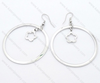 Stainless Steel Cutting Earrings