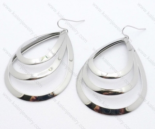 Stainless Steel Cutting Earrings