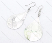 Stainless Steel Cutting Earrings