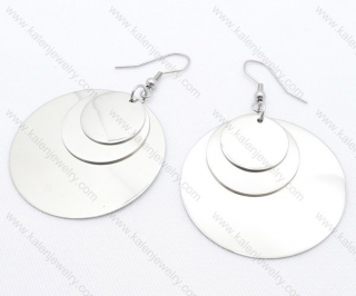 Stainless Steel Cutting Earrings