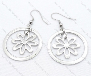 Stainless Steel Cutting Earrings