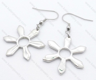 Stainless Steel Cutting Earrings