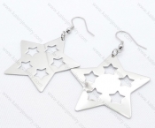 Stainless Steel Cutting Earrings