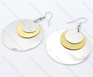 Stainless Steel Cutting Earrings