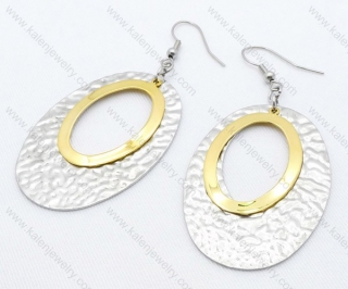 Stainless Steel Cutting Earrings