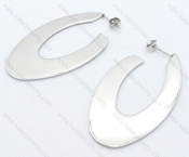 Stainless Steel Cutting Earrings