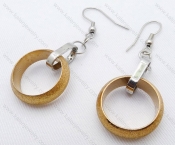 Stainless Steel Cutting Earrings