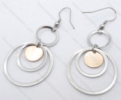 Stainless Steel Cutting Earrings