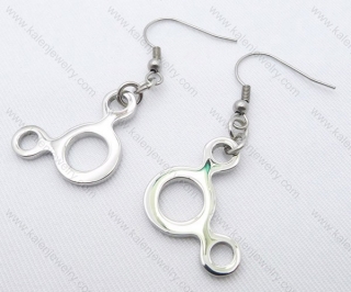 Stainless Steel Cutting Earrings