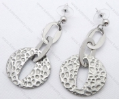 Stainless Steel Cutting Earrings