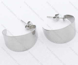 Stainless Steel Cutting Earrings