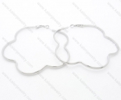 Wholesale Stainless Steel Line Earrings - KJE050509