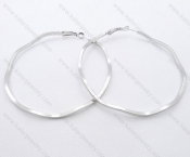 Wholesale Stainless Steel Line Earrings - KJE050511