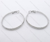 Wholesale Stainless Steel Line Earrings - KJE050517