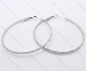 Wholesale Stainless Steel Line Earrings - KJE050520