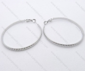 Wholesale Stainless Steel Line Earrings - KJE050522