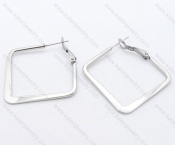 Wholesale Stainless Steel Line Earrings - KJE050546