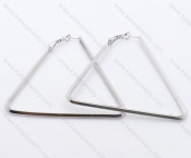 Wholesale Stainless Steel Line Earrings - KJE050553