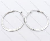 Wholesale Stainless Steel Line Earrings - KJE050576