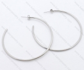 Wholesale Stainless Steel Line Earrings - KJE050587