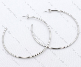 Wholesale Stainless Steel Line Earrings - KJE050587