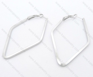 Wholesale Stainless Steel Line Earrings - KJE050649