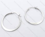 Wholesale Stainless Steel Line Earrings - KJE050677