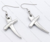 Wholesale Stainless Steel Line Earrings - KJE050688