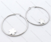 Wholesale Stainless Steel Line Earrings - KJE050692