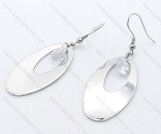 Wholesale Stainless Steel Line Earrings - KJE050703