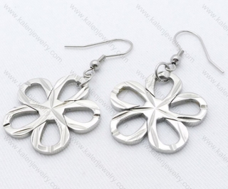 Wholesale Stainless Steel Line Earrings - KJE050705